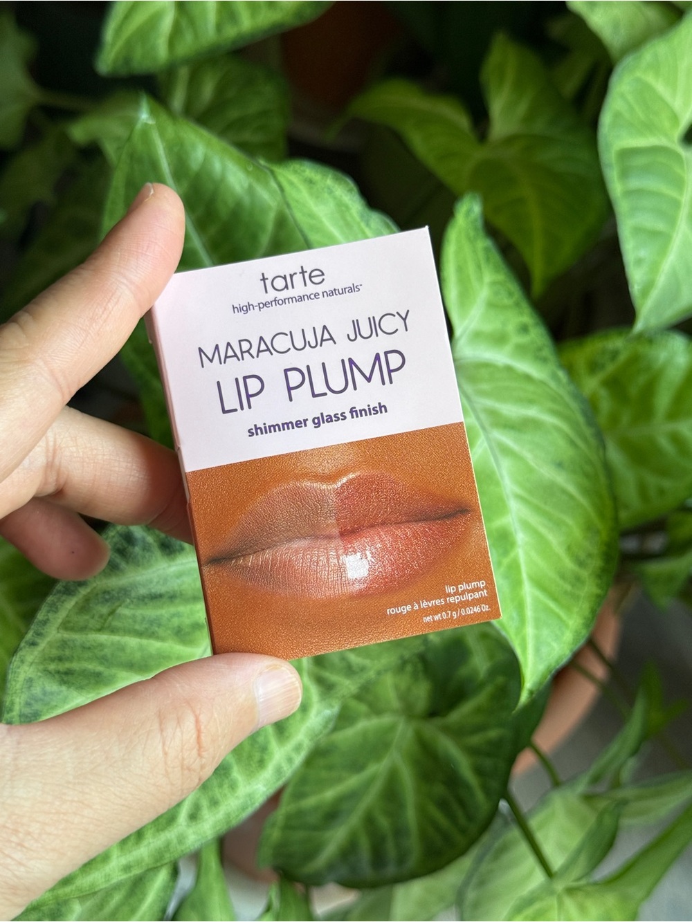 Tarte Maracuja Juicy Lip Plump Shimmer Glass – Rosy Mauve | Mini Size